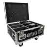 JVcase PROJECTOR CASE 8 - Flight case empilable de 80x60 cm avec roule
