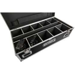JVcase PROJECTOR CASE 9 - Flight case empilable de 120x60 cm avec roul