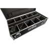 JVcase PROJECTOR CASE 9 - Flight case empilable de 120x60 cm avec roul