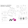 JVcase CASE FOR 2xBT-RETRO - JV Case pour le transport de 2x BT-RETRO