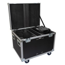 JVcase MOVING HEAD CASE 4 - Flightcase pour 2x lyres BTX-CIRRUS