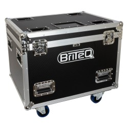 JVcase MOVING HEAD CASE 4 Mk2 - Flight case empilable de 80x60 cm avec