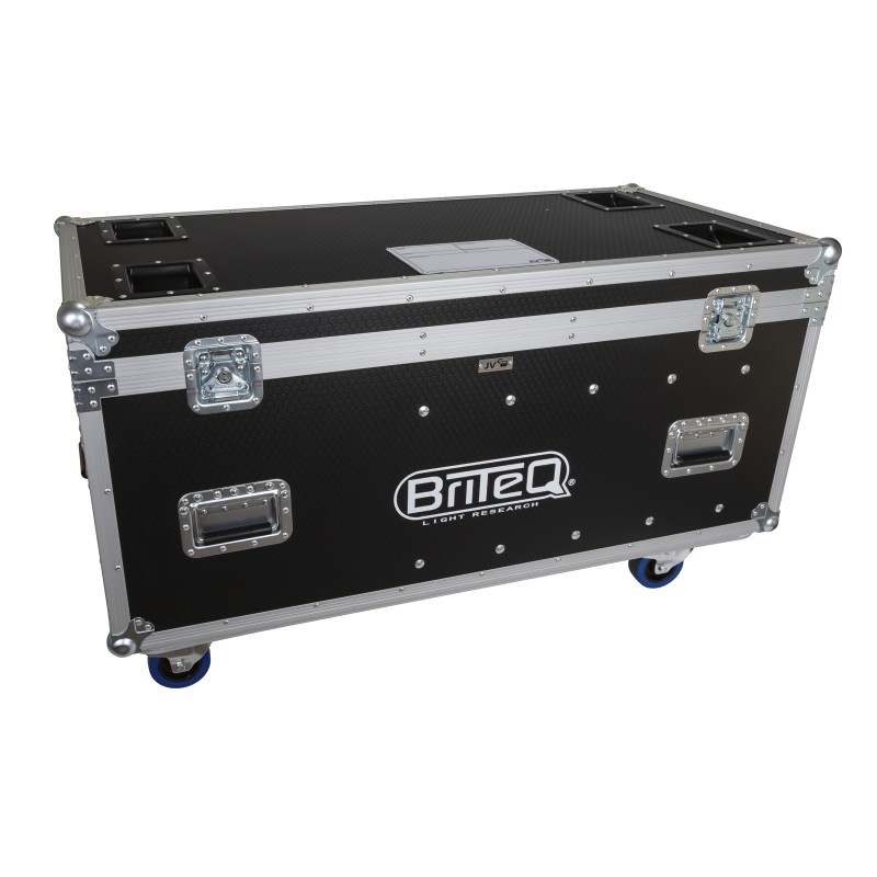 JVcase CASE FOR 4xBT-AKKUPOLE - Flightcase pour 4 ensembles complets d