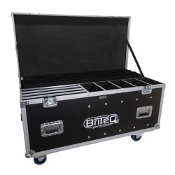 JVcase CASE FOR 4xBT-AKKUPOLE - Flightcase pour 4 ensembles complets d