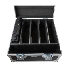 JVcase CASE for 4x BT-AKKUBAR - Flightcase pour le transport de 4x BT-
