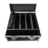 JVcase CASE for 4x BT-AKKUBAR - Flightcase pour le transport de 4x BT-