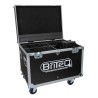 JVcase MOVING HEAD CASE 7 - Flightcase pour 4x lyres BT-SHARK