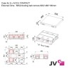 JVcase CASE FOR 6 x ACCU-COMPACT - Flightcase pour 6 x ACCU-COMPACT.