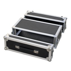 JVcase MICRO CASE 3U - 19" rack case 3U, reduced depth 230mm/300mm