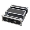 JVcase MICRO CASE 3U - 19" rack case 3U, reduced depth 230mm/300mm