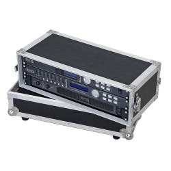 JVcase MICRO CASE 3U - 19" rack case 3U, reduced depth 230mm/300mm