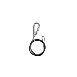 ConteStage SC40b - Elg gainée Ø2mm L60cm 1 attache rapide CMU 40Kg-Bl