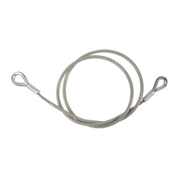 ConteStage SC400s - Elg gainée Ø6mm L150cm 2 anneaux CMU 400Kg-Si