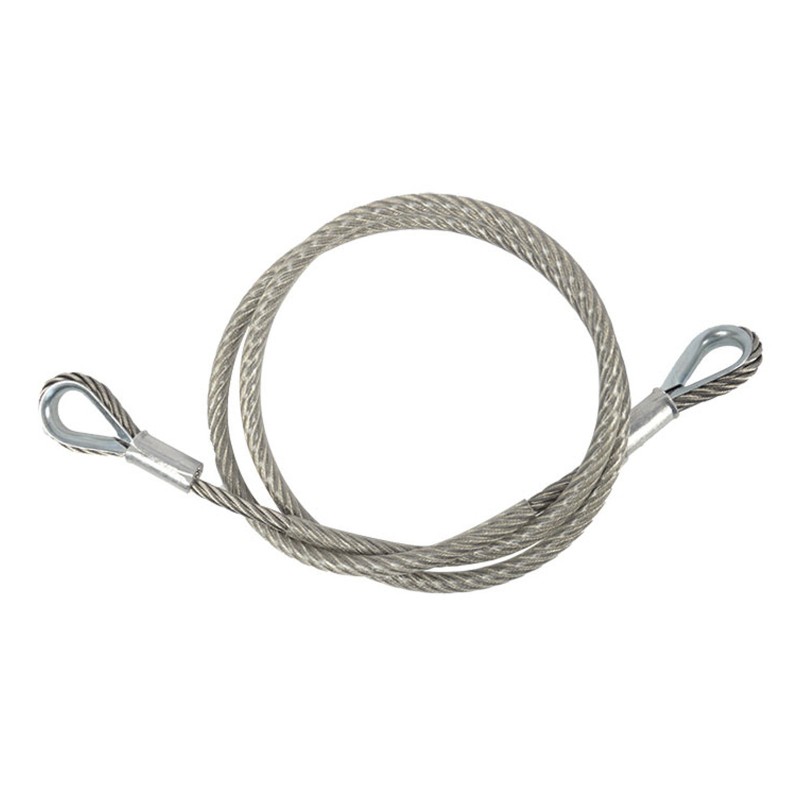 ConteStage SC1000 - Elg gainée Ø10mm L150cm 2 anneaux CMU 1000Kg-Silve
