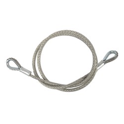 ConteStage SC1000 - Elg gainée Ø10mm L150cm 2 anneaux CMU 1000Kg-Silve