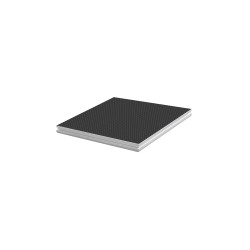 ConteStage PLTS-1x1 - Plateforme 1x1m antidérapant 750 kg/m2- noire