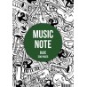 Bloc Papier Musique A4 - 12 portées - 200 pages