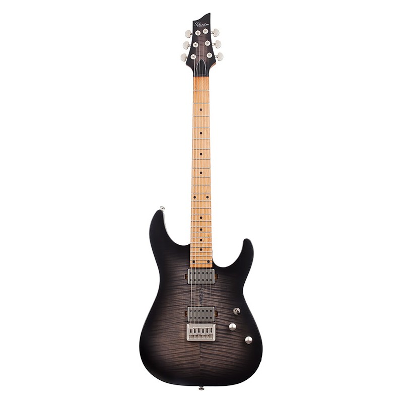 Schecter C-1 Standard Plus Trans Black Burst - Guitare électrique