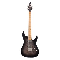 Schecter C-1 Standard Plus Trans Black Burst - Guitare électrique