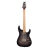 Schecter C-1 Standard Plus Trans Black Burst - Guitare électrique