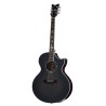 Schecter Synyster Gates GA SC - Électro-acoustique Trans Black Burst Satin
