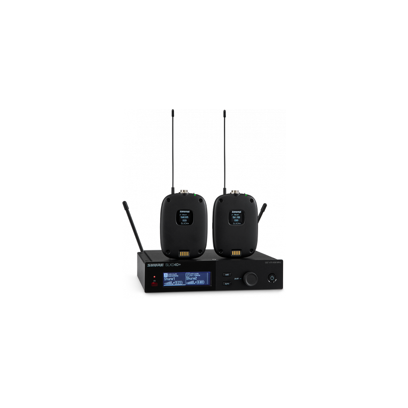 Shure SLXD14D+E G65 - Système HF numérique | Ubico Musique Dax