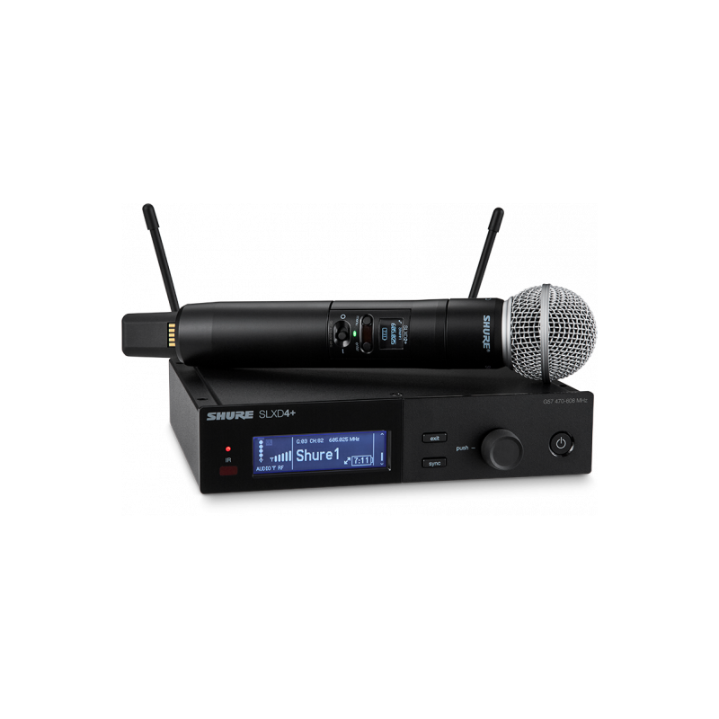 Shure SLXD24+E SM58 G65 - Système HF numérique | Ubico Musique Dax