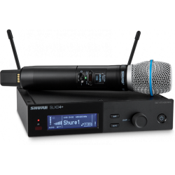Shure SLXD24+E Beta 87A G65 - Système HF numérique | Ubico Musique Dax