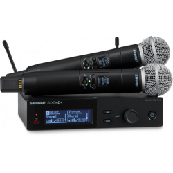 Shure SLXD24D+E SM58 G65 - Système HF numérique | Ubico Musique Dax