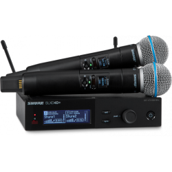 Shure SLXD24D+E Beta 58A G65 - Système HF numérique | Ubico Musique Dax