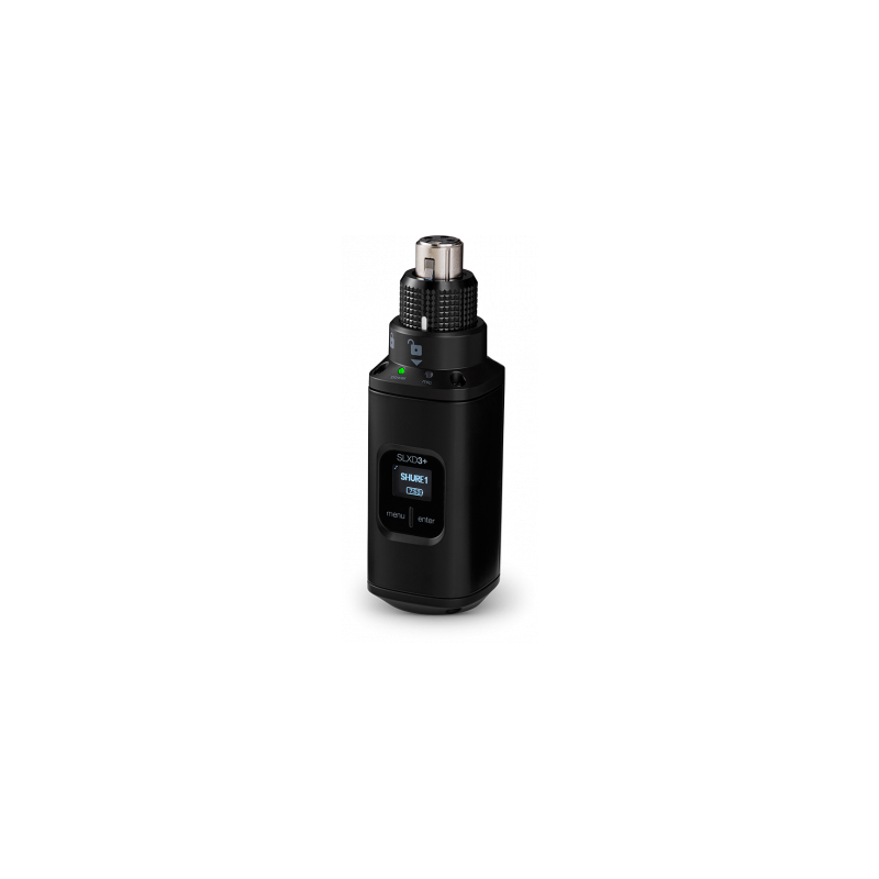 Shure SLXD3+ G65 - Émetteur HF numérique | Ubico Musique Dax