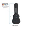 Étui Gator GWE-000AC guitare acoustique format 000 | Ubico Dax