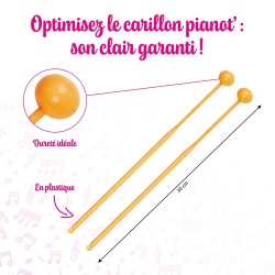 Fuzeau Mailloches Carillon Pianot' (la paire) | Ubico Musique