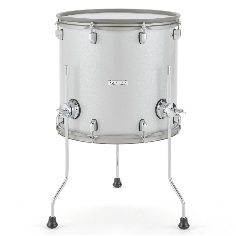 Tom basse EFNOTE 15"x15" White Sparkle | Ubico Musique