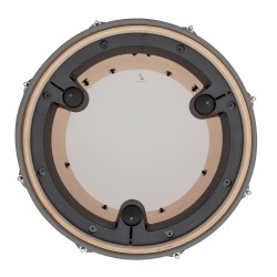 Tom basse EFNOTE 15"x15" White Sparkle | Ubico Musique
