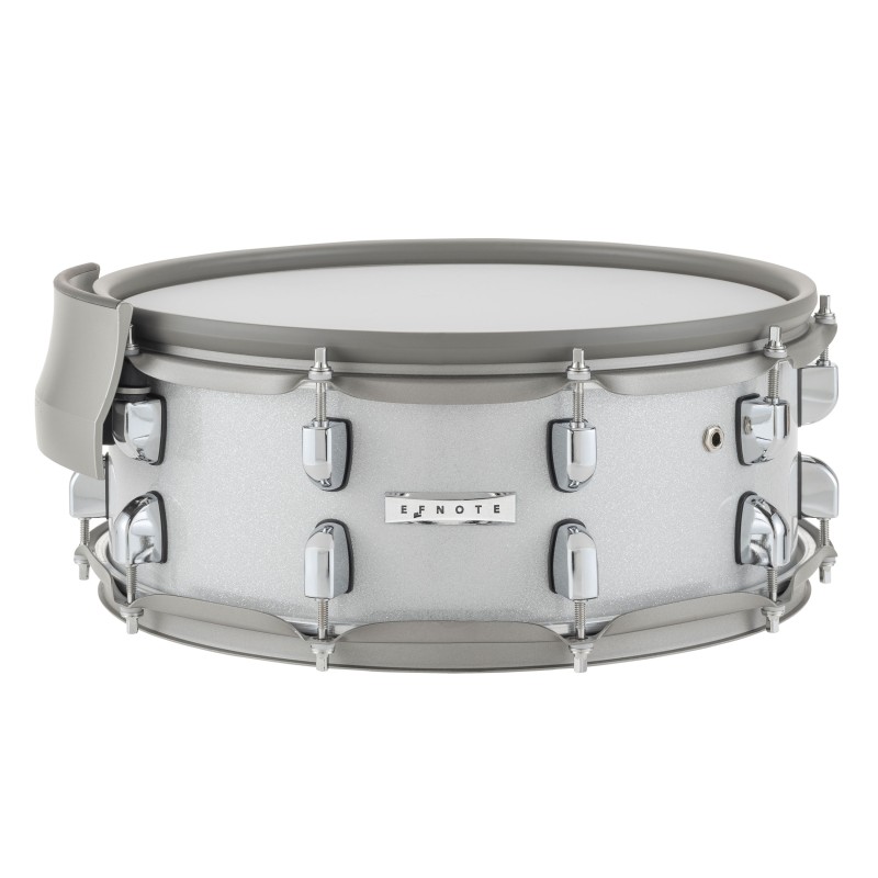 Caisse claire EFNOTE 14"x5.5" White Sparkle | Ubico Musique