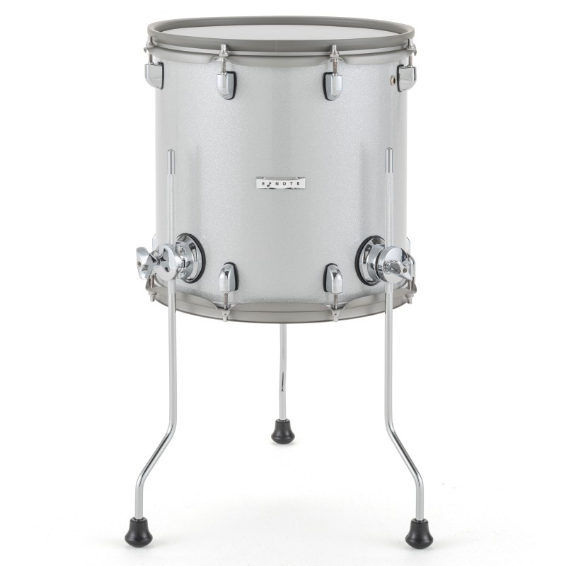 Tom basse EFNOTE 13"x13" White Sparkle | Ubico Musique