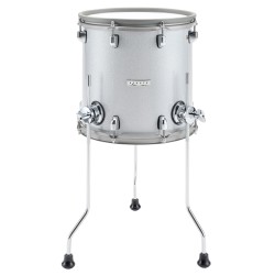 Tom basse EFNOTE 12"x12" White Sparkle | Ubico Musique