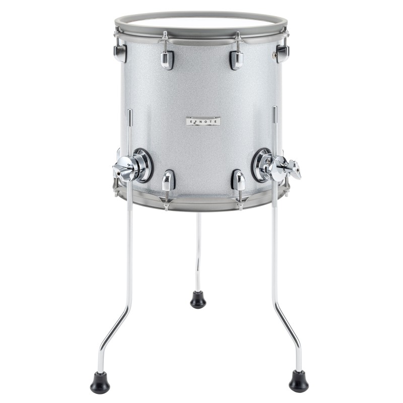 Tom basse EFNOTE 12"x12" White Sparkle | Ubico Musique