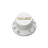 Bouton Strat Volume White Inch ET Metric | Ubico Musique