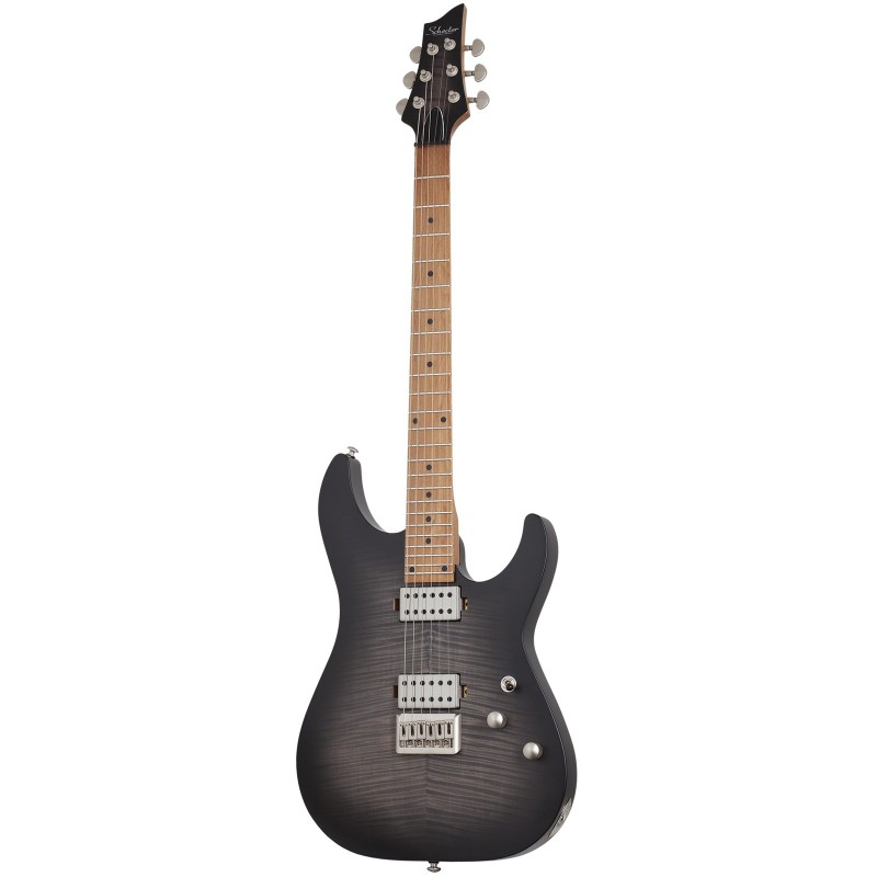 Schecter C-1 Standard Plus Trans Black Burst - Guitare électrique