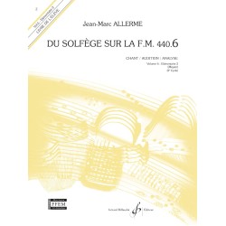 Partitions Allerme Du Solfege Sur La FM vol6 Chant