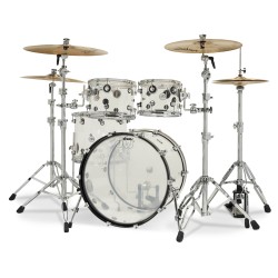 Batterie Acoustique 4PCE 22P - DW Design Acrylic