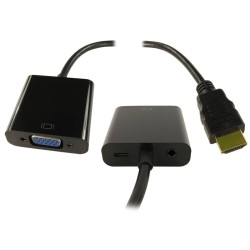 RS - Adaptateur Audio Et Vidéo RS PRO, Hdmi Mâle Vers VGA F…