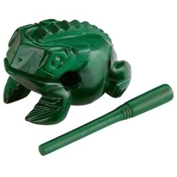 Guiro Grenouille Nino Large Vert | Ubico Musique