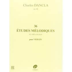 Dancla Etudes Melodiques OP. 84 (36) Violon | Ubico Musique