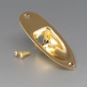 Gotoh Plaque Jack Strat Gold (incl Screws) | Ubico Musique