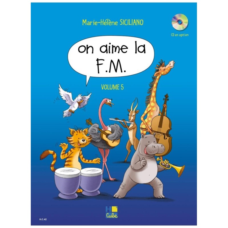 Partitions Siciliano ON Aime LA FM VOL 5 | Ubico Musique