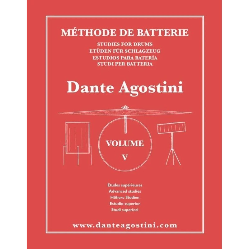 Partitions Agostini Vol 5 Methode DE Batterie
