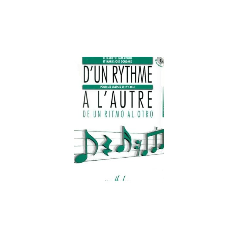 Partitions Lamarque ET Goudard D'un Rythme À L'autre Vol 2…